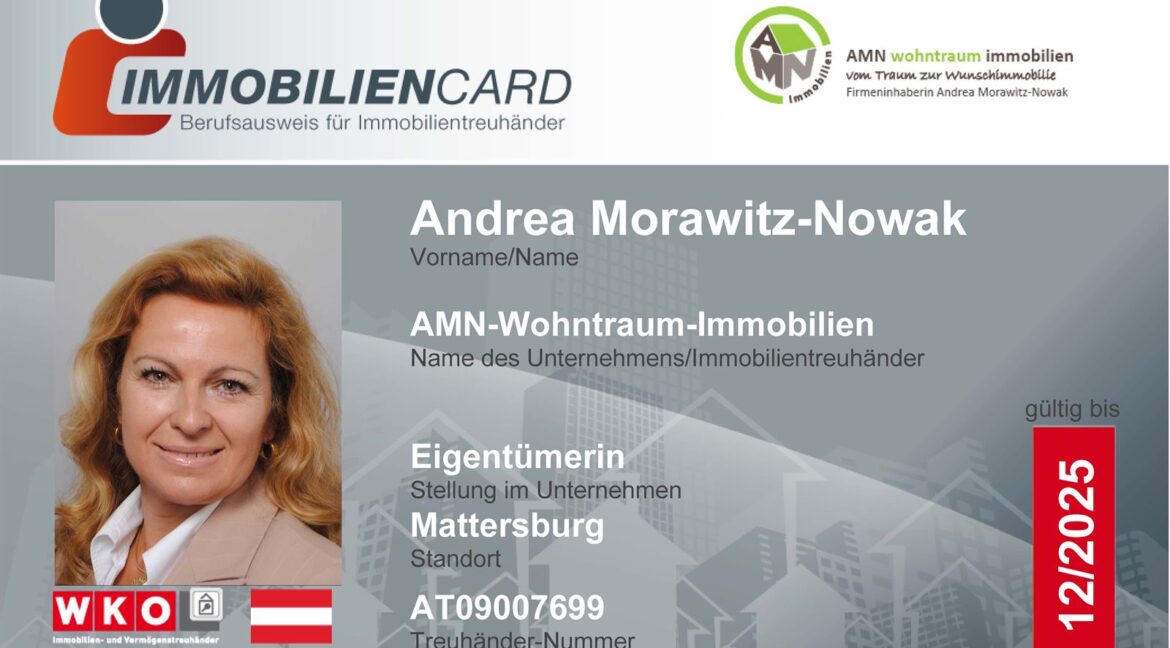 Immobilien Card - Andrea Morawitz-Nowak 122025