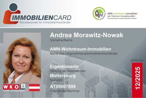Immobilien Card - Andrea Morawitz-Nowak 122025